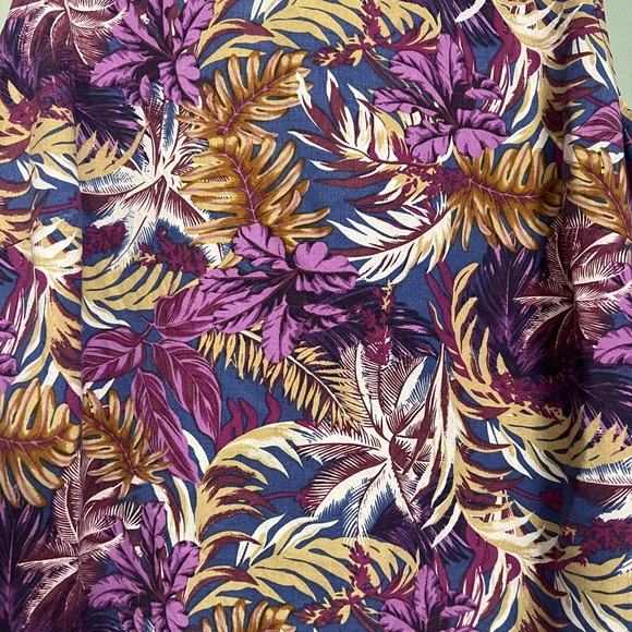 Tommy Bahama Hawaiian Floral Sleeveless Shift Dress - XS | 100% Silk - Picture 3 of 5